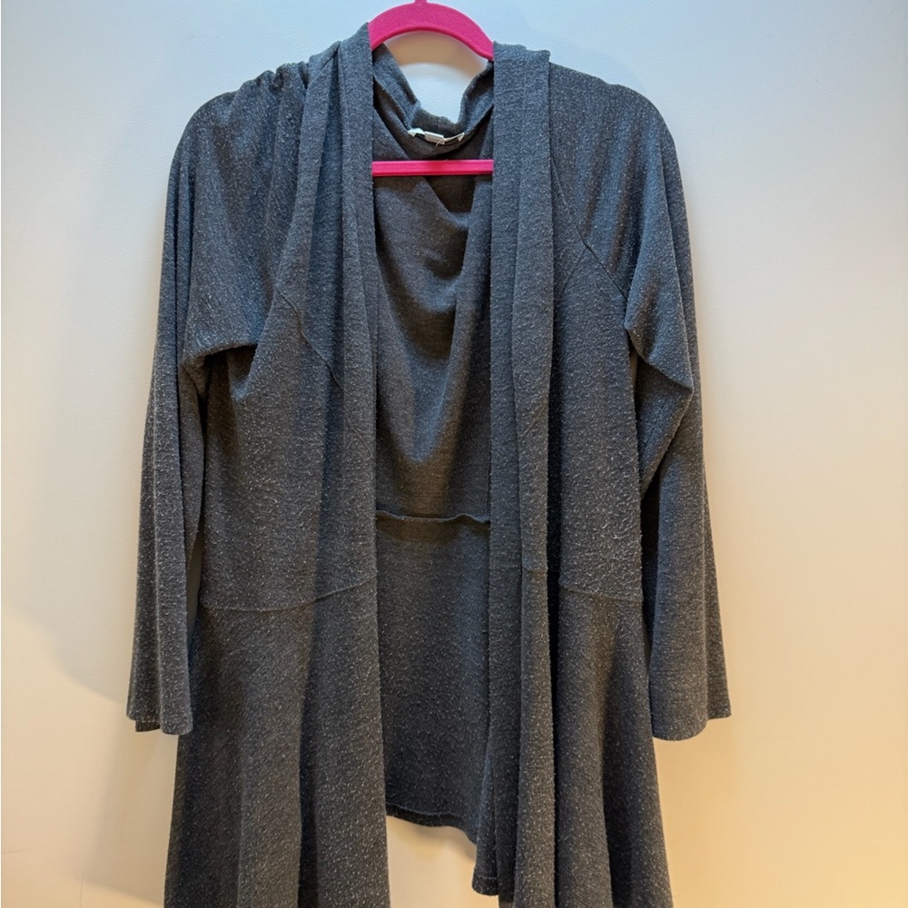 dressbarn Charcoal Gray Women's Cardigan